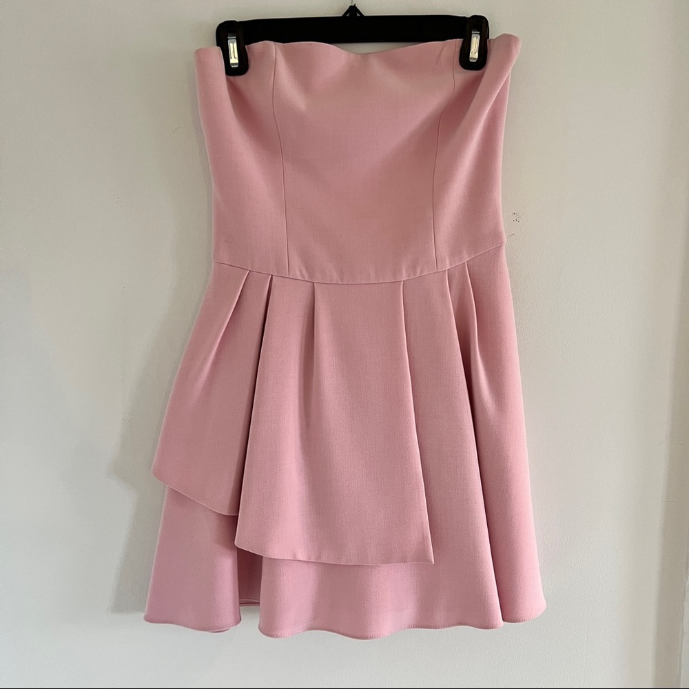 Black Halo 4 Pink formal dress